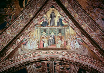 Alegorie poslušnosti (Fresco