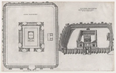 Zrcadlo římské velkoleposti: Hrad Praetorium, 1581.