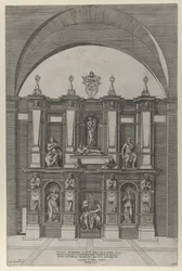 Zrcadlo římské velkoleposti: Hrob Julia II., 1582., 1582.