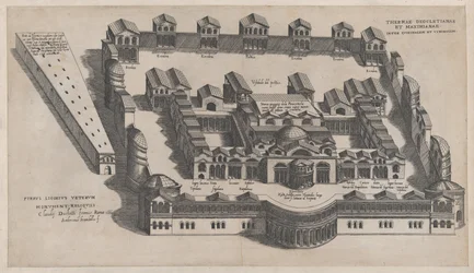 Zrcadlo římské velkoleposti: Diokleciánovy lázně, 1582., 1582.