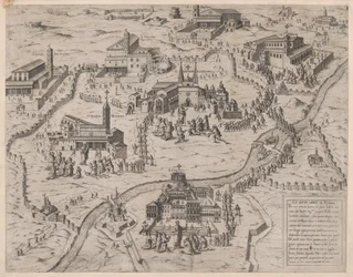 Sedm římských kostelů Le Sette Chiese di Roma, 1575., 1575