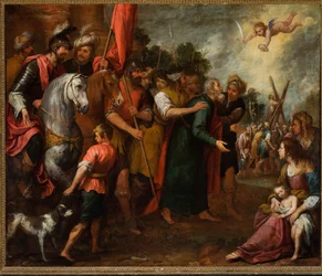 Svatý Ondřej vedený k mučednické smrti, asi 1669 (olej na plátně)