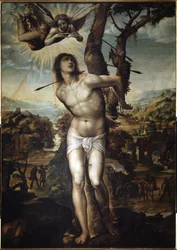 Svatý Šebestián, 1525, Florencie, Palazzo Pitti