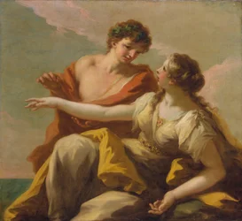 Bacchus a Ariadne, kolem 1720