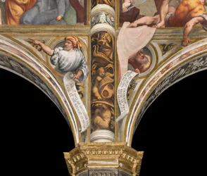 Central Nave, Plume First and Second Span South, IL Pordenone, Busts with Prophets