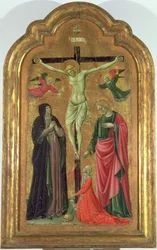 Ukřižování (tempera na panelu)
