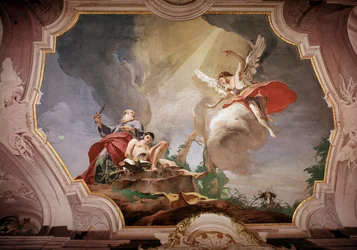 Obětování Izáka (Fresco