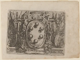 Věnování Donu Pietro Medici z "Bizzarie di vari Figure"