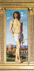 St Sebastian, c.1502 (olej na panelu)