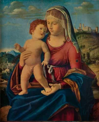 Panna a dítě, c1496-9.