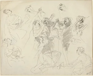 Figurální studie [recto]