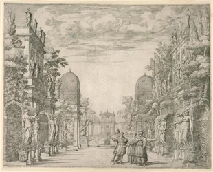 Scéna pro scénu 3, "La Vita Humana overo", z "Triumf of the Pieta"