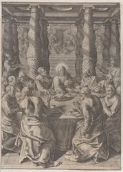 Poslední večeře, ca. 1580.