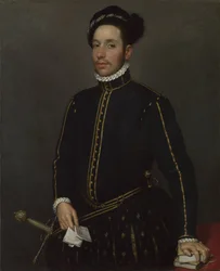 Portrét gentlemana Něžný rytíř, c. 1565