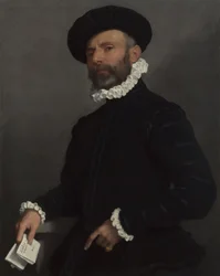 Portrét muže držícího dopis LAvvocato, c. 1570