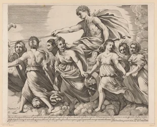 Apollo a Aurora (pravá část)