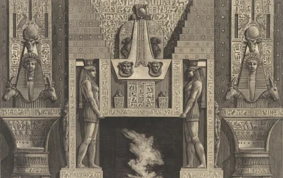 Komín v egyptském stylu..., 1769.