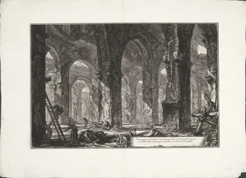 Interieur van badhuis v Castel Gandolfo Převýšení a převýšení dalšího koupaliště existujícího ve vinici P.P. Tovaryšstva Ježíšova v Castel Gandolfo. (název na objektu) Archeologische vondsten uit Albano en Castel Gandolfo (název série) Starověk