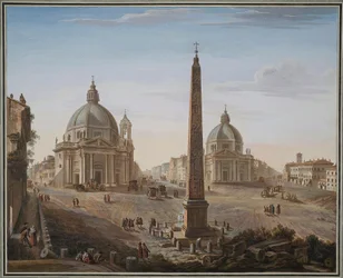 Piazza del Popolo, Řím