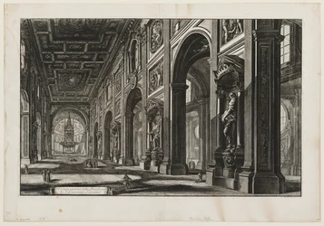 San Giovanni in Laterano, interiér