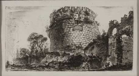 Hrobka Caecilia Metella zvaná Capo di Bove neboli Volská hlava