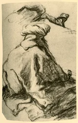 Orientální sedící, 1740, 1928