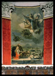 St. Thecla osvobozující město před morem