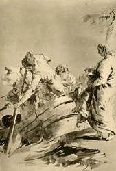 Volání k Petrovi, polovina 18. století, 1928