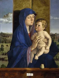 Madona s dítětem, asi 1485.