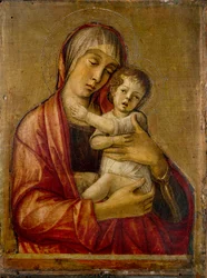 Panna a dítě, konec 1460-počátek 1470s