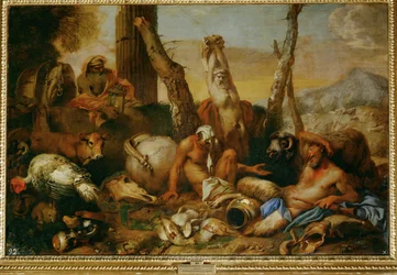 Diogenes (malba na plátně)