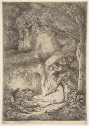 Nalezení těl svatých Petra a Pavla, 1645-51.