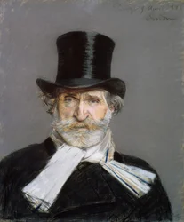 Portrét Giuseppe Verdiho, 1886
