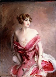 Portrét slečny de Gillespie, Dáma z Biarritzu, 1912