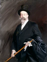 Portrét Willyho, spisovatele, Henri Gauthier-Villars,