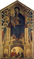 Madonna in Majesty Majesty, 1285-1286