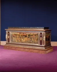 Cassone (tempera na dřevě a pozlacené dřevo) (viz také 1113941-4)