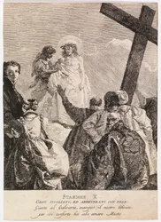 Via crucis - Stanice X. Ježíš je svlečen z oděvu