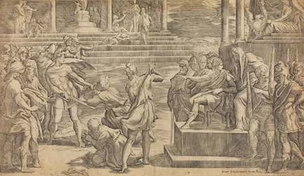 Umučení svatého Petra a Pavla, ca. 1527.