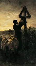 Kiss Cross, Giovanni Segantini (1858-1899)