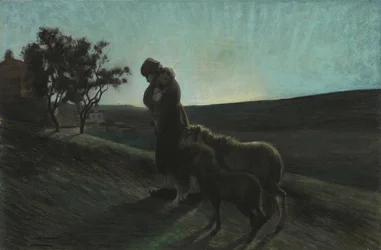 Le due madri Dvě matky, 1884-1886.