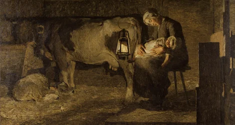 Le due madri Dvě matky, 1889.