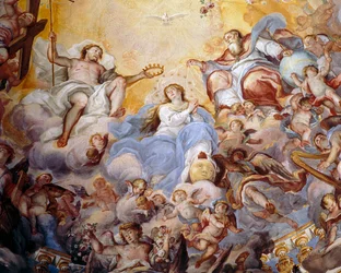 Korunovace Panny Marie, 1725