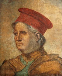 Portrét Nicolòa Orsiniho (1442-1510), italského vojevůdce, Itálie