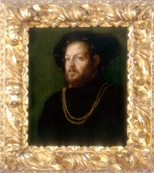 Portrét muže, dílo Girolamo da Carpi, konzervované v Galleria Estense v Modeně