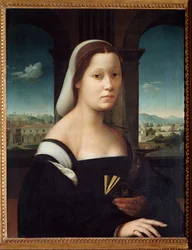 Portrét dámy (malba