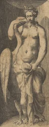 Leda a labuť, asi 1531-76.