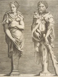 Podmínky Hercules a Deianira, ca. 1531-76, ca. 1531-76.