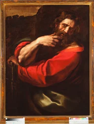 Znázornění malby svatého Pavla od Giulia Cesare Procacciniho (1574-1625)