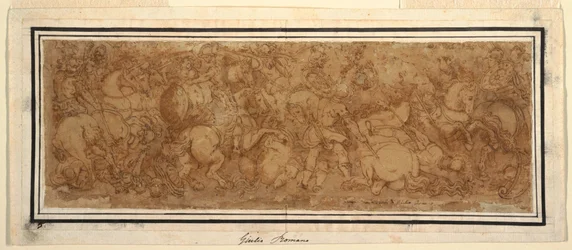 Kresba, Bitevní scéna, 1524-46